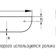 Днище тип C. Плоское днище со средней и высокой отбортовкой.